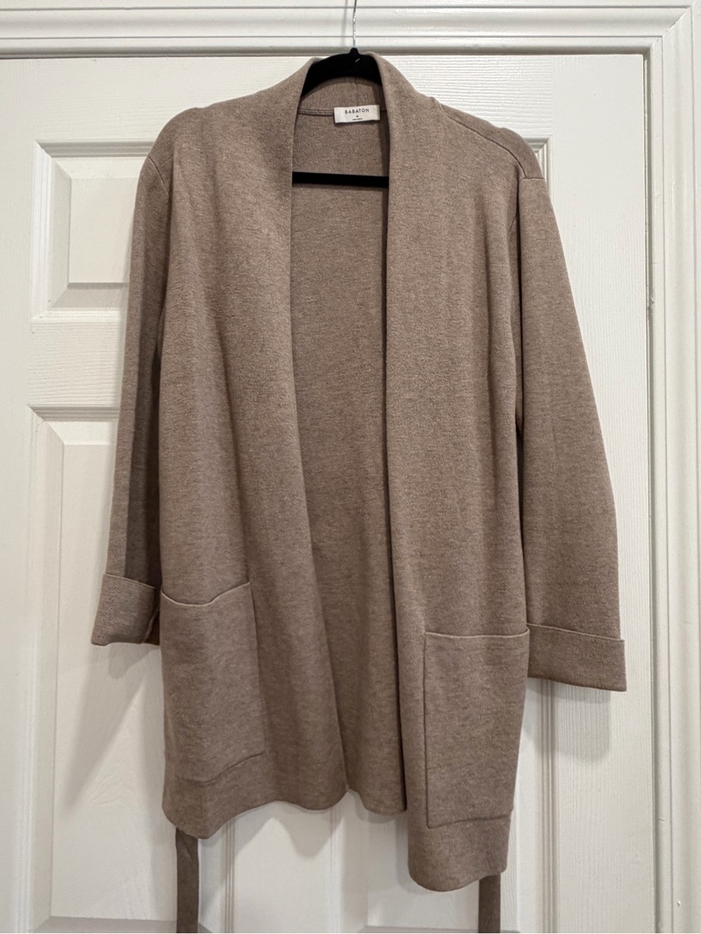 Aritzia/Babaton Women's Open-Front Cardigan - Taupe